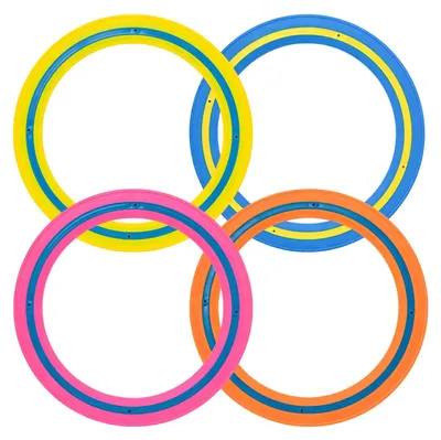 Produktbild von Set aus 4 Flying Rings für Außenspiele
