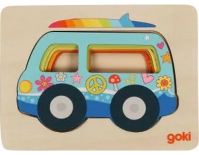 Produktbild von Schichtenpuzzle Van