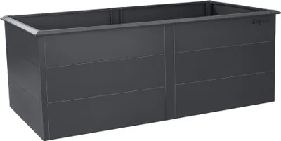 Produktbild von Zelsius Hochbeet für Garten, 200 x 100 x 77 cm | Anthrazit RAL 7016 | Terrasse oder Balkon