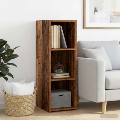 Immagine prodotto di vidaXL Credenza laterale in legno impiallacciato, 30 x 41 x 93 cm, realizzata in legno composito