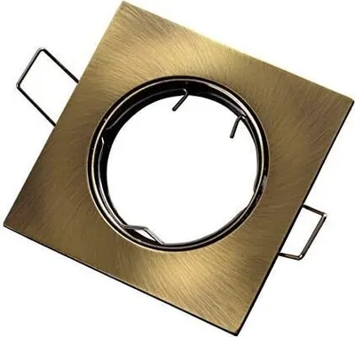 Obrázok produktu pre Zapustené bodové svietidlo GU10 Ø75 mm otvor 84 mm hliník vrátane pätice GU5.3 pre LED žiarovky 50 mm LED žiarovky Patin angular