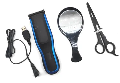Produktbild von WAHL Self Clip 360 Clipper Kit Haarschneidemaschine kabellos schwarz 10 Beard