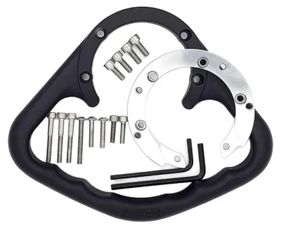 Productafbeelding van PUIG 5148N Achterspatbord, geschikt voor TRIUMPH DAYTONA 675, zwart
