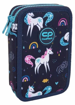Immagine prodotto di Coolpack Astuccio doppio con accessori Jumper 2 Mrs Unicorn
