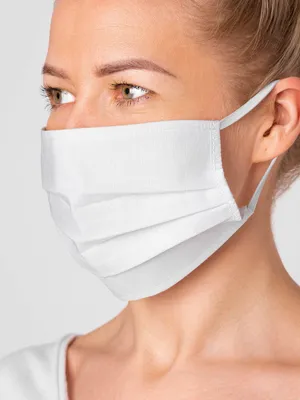 Produktbild von Ombre Clothing Mundschutz Mask weiß Universal