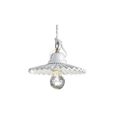 Immagine prodotto di CLASSIC L'AQUILA C010, Lampada a Soffitto Sospensione in Vetroceramica, Ferroluce