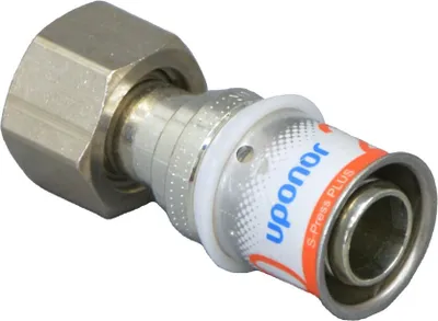 Produktbild von Uponor Verschraubung S-Press PLUS aus Messing, verzinnt 25mmx3/4 IG