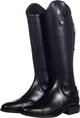 Obrázok produktu pre Kožené jazdecké topánky HKM -Julie Kids- dlhé/extra slim