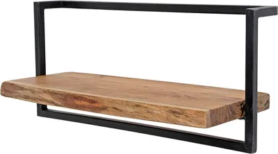 Produktbild von KAWOLA Wandregal ERGEA 65 cm Akazie massiv natur
