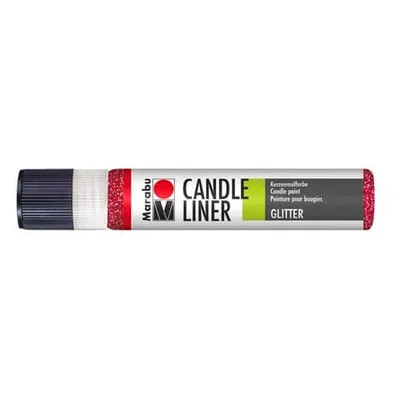 Produktbild von Marabu Candle-Liner, Rot, Farbe auf Wasserbasis, Flüssigkeit, 25 ml, 1 Stück(e)