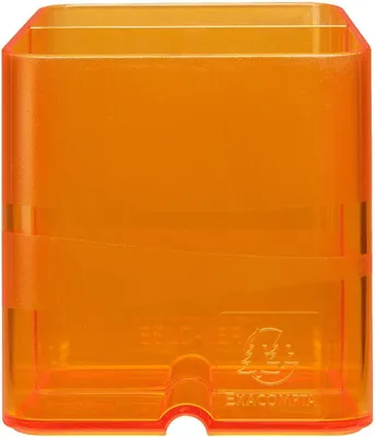 Produktbild von Exacompta 67746D, Orange, Durchscheinend, Kunststoff, 74 mm, 74 mm, 93 mm, 75 g