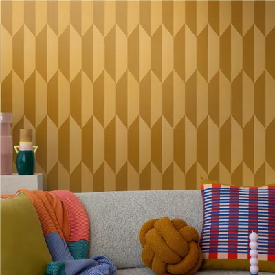 Immagine prodotto di A.S. Creation Vliestapete 10,05 x 0,53 m Livingwalls 3D Tapete Gold 790866 Geometrisch CosmoLiving by Cosmopolitan