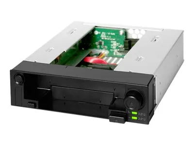 Obrázek produktu pro Icy Dock DuoSwap, Černá, 6 Gbit/s, 42 mm, 178,2 mm, 147,8 mm, 621 g