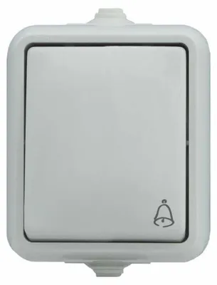 Imagen del producto de Kos-Elektro, interruptor individual clásico, color blanco, modelo 120404