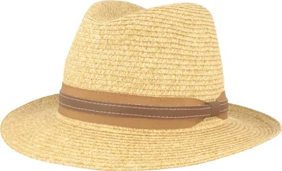 Knautschbarer Strohhut Kofferhut von Hut-Breiter in beige