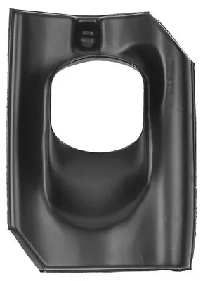 Zdjęcie produktu dla Ubbink dachówka wentylacyjna 131 holenderka 25-45° 125 mm czarna 374x268x145 mm