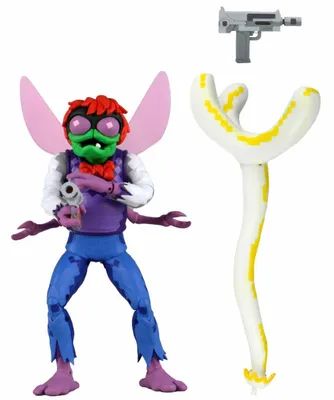Produktbild von NECA Teenage Mutant Ninja Turtles Baxter Stockman Ultimate Actionfigur 18 cm NECA54175