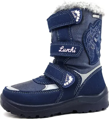 Produktbild von Lurchi Karola-Sympatex Kinderschuhe Mädchen Winterstiefel Blau Freizeit, Schuhgröße:26 EU