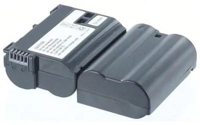 Produktbild von Akku für Nikon D7200 Li-Ion 7 Volt 1600 mAh schwarz.