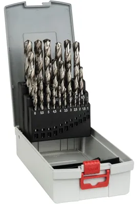 Productafbeelding van HSS-G ground metal drill bits - BOSCH - ProBox assortment of 25 - 1-13mm - 135°