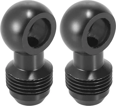 Image de Kit d'adaptateurs pour voiture avec raccord banjo de 12 mm pour carburant et raccord à vis 8AN 3/4-16