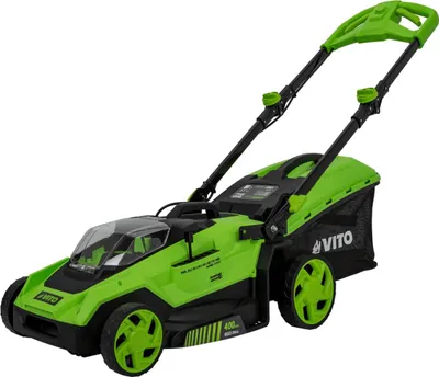 Image de Tondeuse à gazon 40V - Brushless 2 Batteries lithium 6.0Ah Chargeur Double 800m2 -VITO