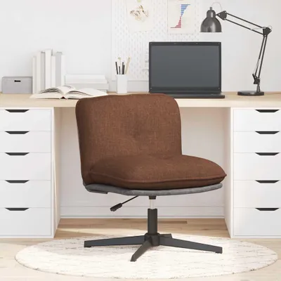 Obrázok produktu pre vidaXL Kancelárska stolička Swivel Brown Fabric