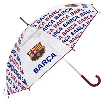 Immagine prodotto di Ombrello trasparente FC Barcelona 82 x 64 cm