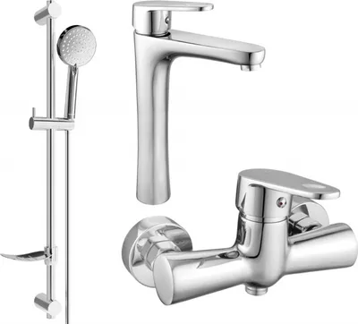 Produktbild von Mexen Kama DF75 Brausegarnitur, Chrom - 72514DF75-00