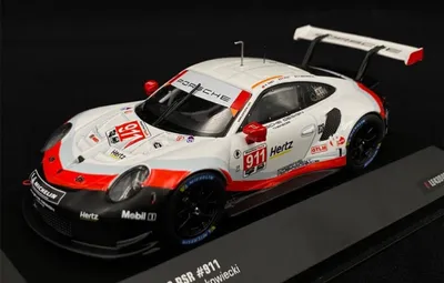 Produktbild von IXO 1:43 Porsche 911 (991) RSR #911 24h Daytona 2018 Makowiecki, Pilet, Tandy