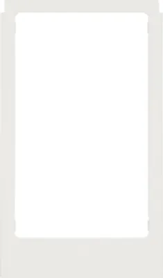 Produktbild von Berker 13207009 - Weiß - Glänzend - Schraubenlos - Berker - 1 Stück(e)