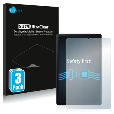 Produktbild von 3x Für Samsung Galaxy Tab S6 Lite 2020 Schutzfolie Savvies Displayschutz Display Schutz Folie Klar Transparent