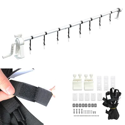 Produktbild von Melko Poolabdeckung Aufrollvorrichtung Pool Aufroller 100-600cm Stange Solarfolie 1-6