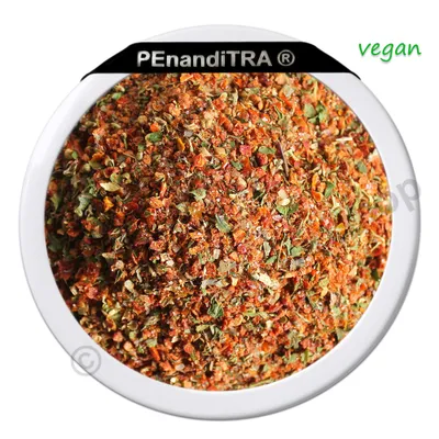 Produktbild von Arrabiata Gewürz - würzig SCHARFE Gewürzmischung - 100 g - VEGAN - PEnandiTRA®