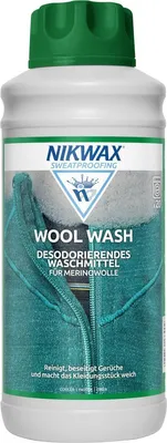 Produktbild von NIKWAX Wool Wash 1 Liter - Reiniger und desodorierendes Pflegemittel für Wollmaterial