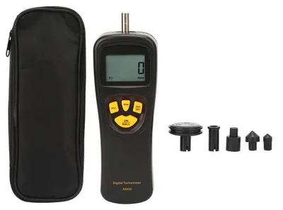 Digitaler Drehzahlmesser, LCD, 0,5–19999 U/min