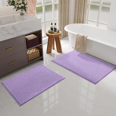 Immagine prodotto di Tappetino antiscivolo in chenille, dimensioni 50 x 80 cm, per il bagno