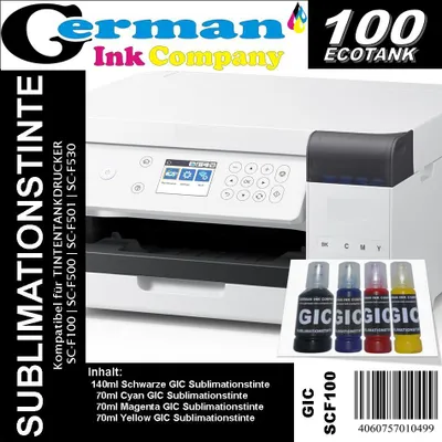 Produktbild von 350ml GIC Sublimationstinte kompatibel zu SC-F100
