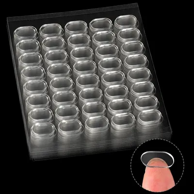 Produktbild von Doppelseitige Klebepunkte, 560 Stück 13x8mm Doppelseitige Transparente Klebepads Abnehmbar Selbstklebende Klebepunkte Kleine Doppelseitige Klar Aufkleber für Heim Büro Dekor