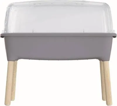 Obrázok produktu pre Sadbovač RESPANA PLANTER WOOD HIGH SET, 78 cm, sivý kameň