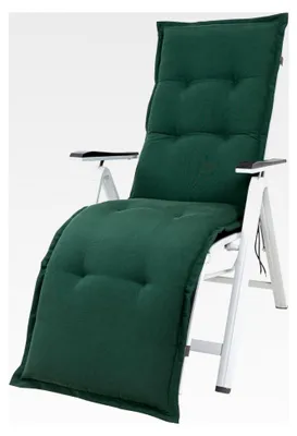 Produktbild von Auflage für Relaxliegen Florence dunkelgrün Sitzpolster 170x50x8 cm (ohne Liege)