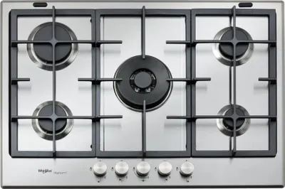 Immagine prodotto di Whirlpool GMR 7522/IXL Piano Cottura Acciaio Da Incasso Gas 5 Fornelli