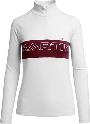 Produktbild von MARTINI Pearl Damen Half Zip Langarmshirt weiss XL