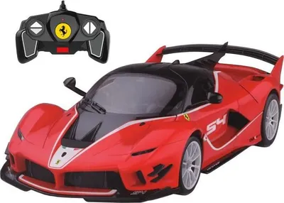 Image de Kit de Montage Ferrari FXX K Evo, Voiture Télécommandée, Rouge, 1/18, 85 Pièces