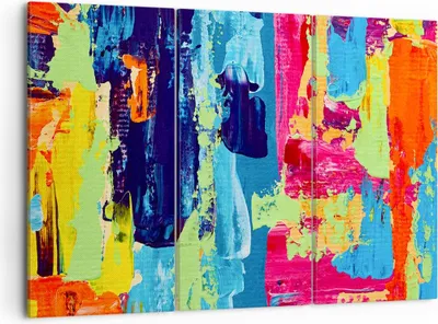 Produktbild von Bild auf Leinwand - Leinwandbild - Abstraktion Design Grafik - 105x70cm - Wand Bild - Wanddeko - Leinwanddruck - Bilder - Kunstdruck - Wanddekoration - Leinwand bilder - Wandkunst - CE105x70-3131