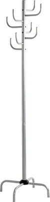 Produktbild von HAKU Garderobenständer alu - Metall, B/H/T: 37x180x37 cm