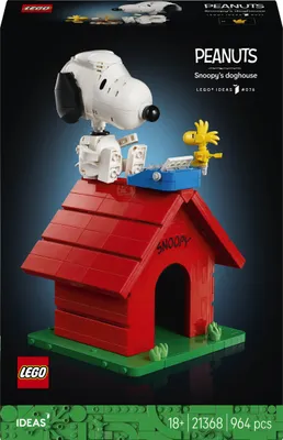 Image de LEGO 21368 Ideas Peanuts Snoopys Hundehütte