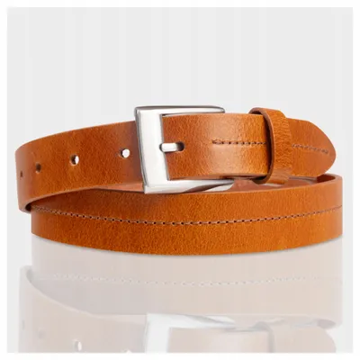 Produktbild von Mustang | Herrengürtel brauner Ledergürtel elegant klassisch Geschenk 95 cm Business
