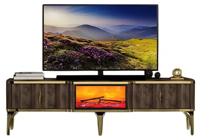 Productafbeelding van Sideboard TV Lowboard Dekokamin Wohnzimmerschrank Elegant Modern