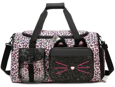 Produktbild von Kindersporttasche mit Schuhfach - Katzen Design für Mädchen